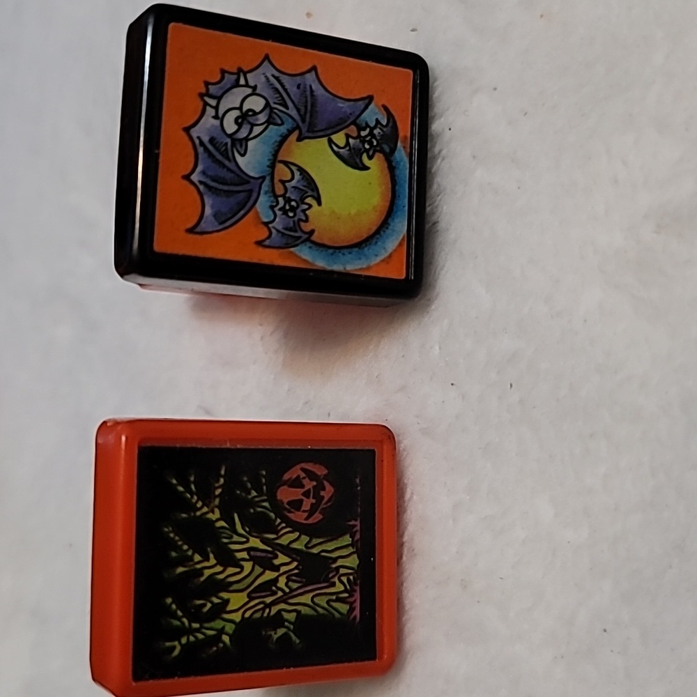 Set of 2 Halloween Stamps